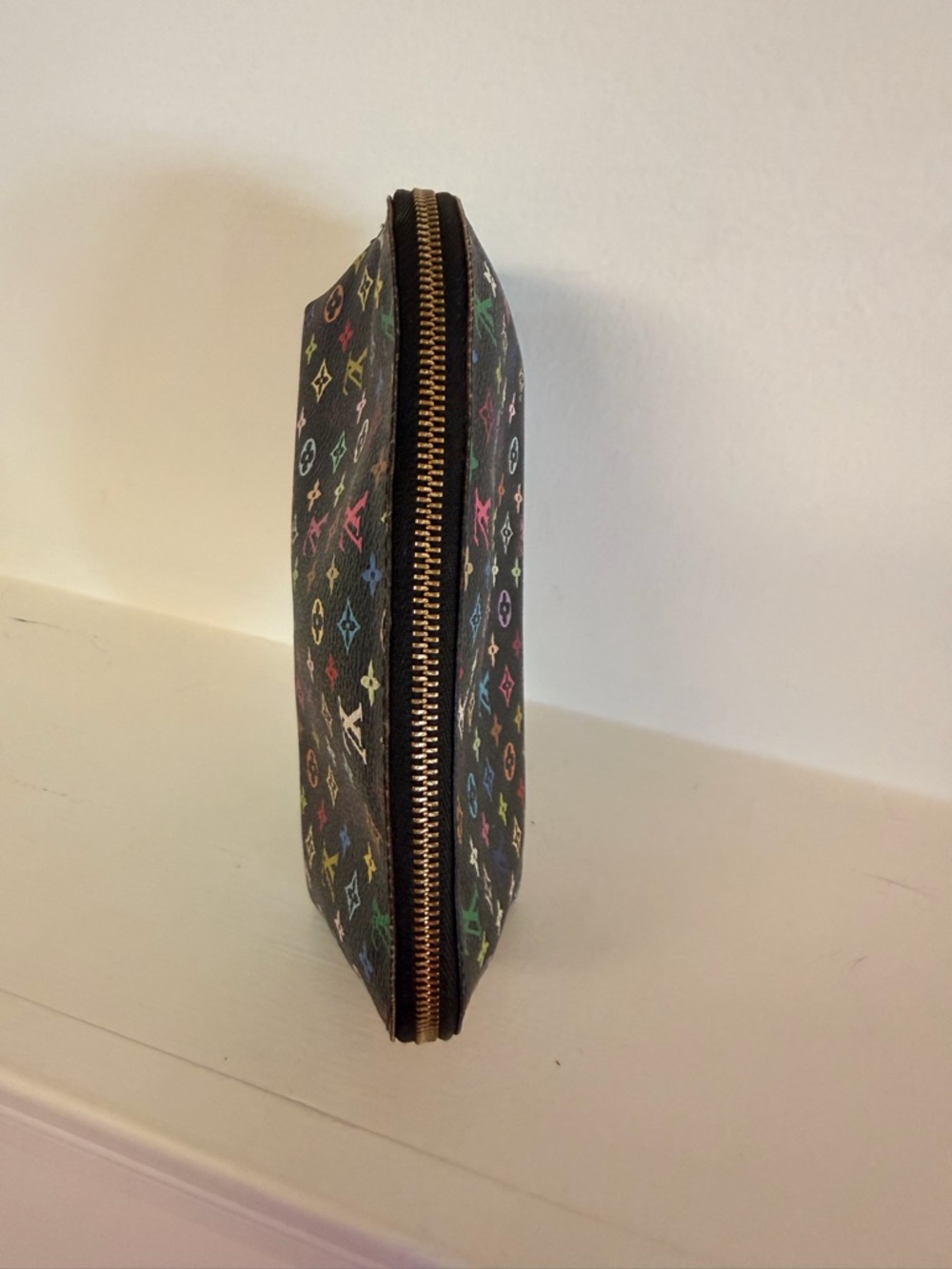 Vintage Louis Vuitton Multicolore Cosmetic Pouch – Black / Murakami Collection - Picture 9 of 9
